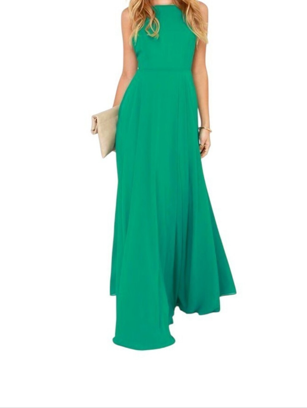 Lulus Mythical Kind Of Love Green Maxi Dress